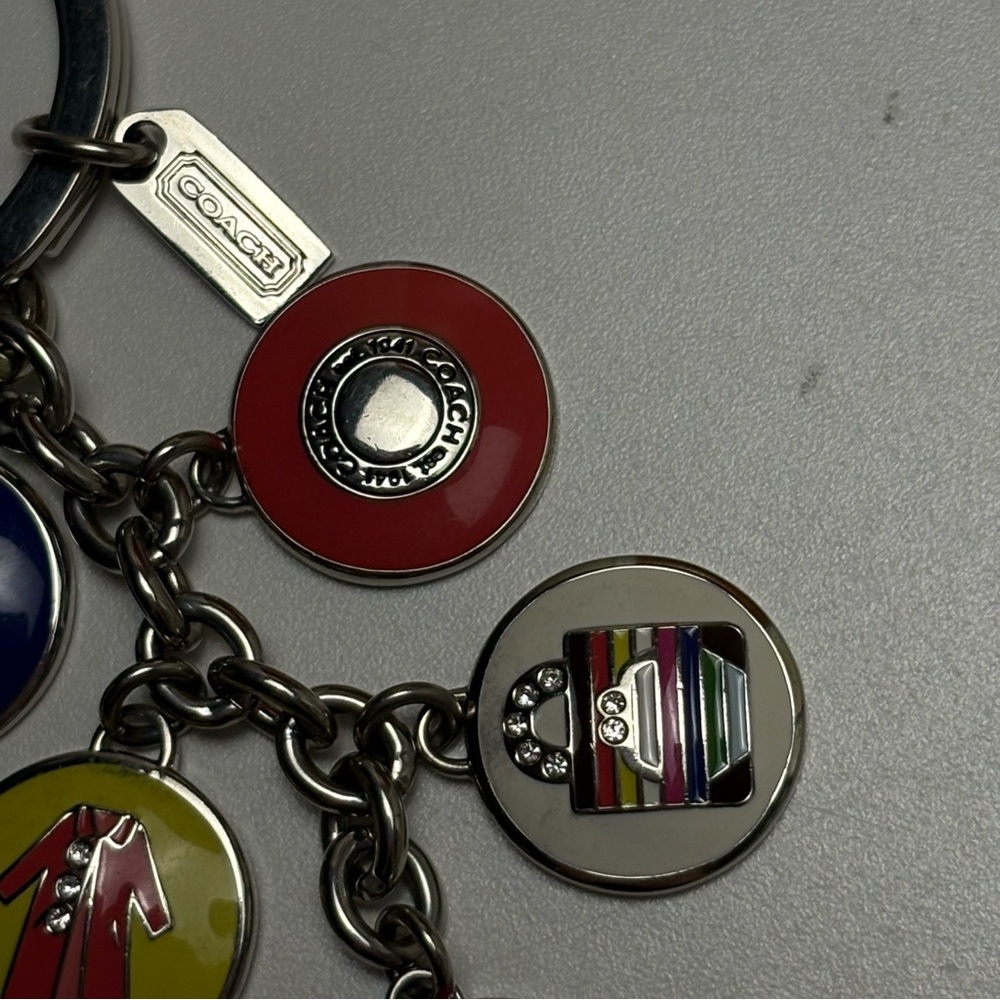 Coach Colorful Charm Keychain - Picture 3 of 8